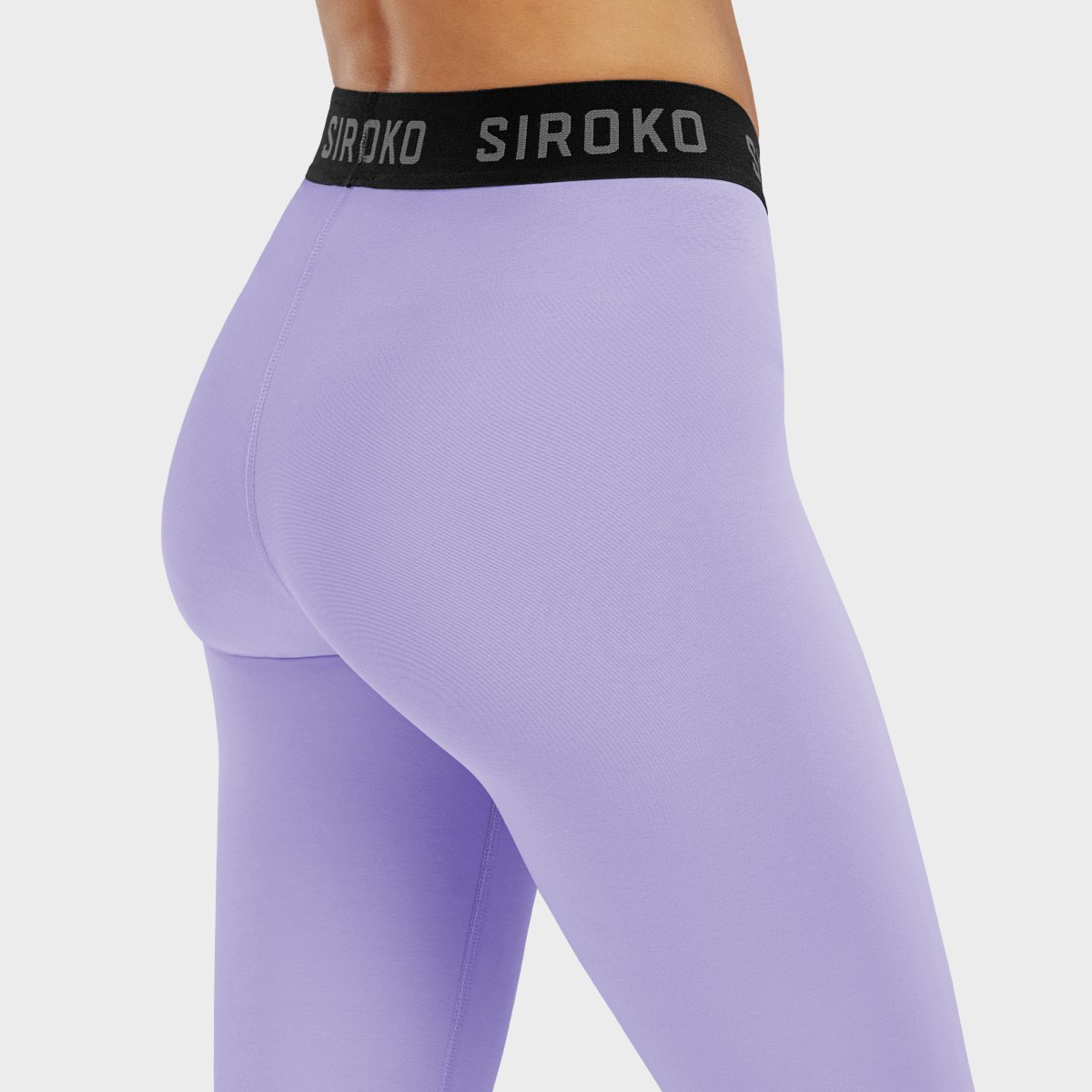 Leggings térmicos de mujer Siroko - Lila Lila-6