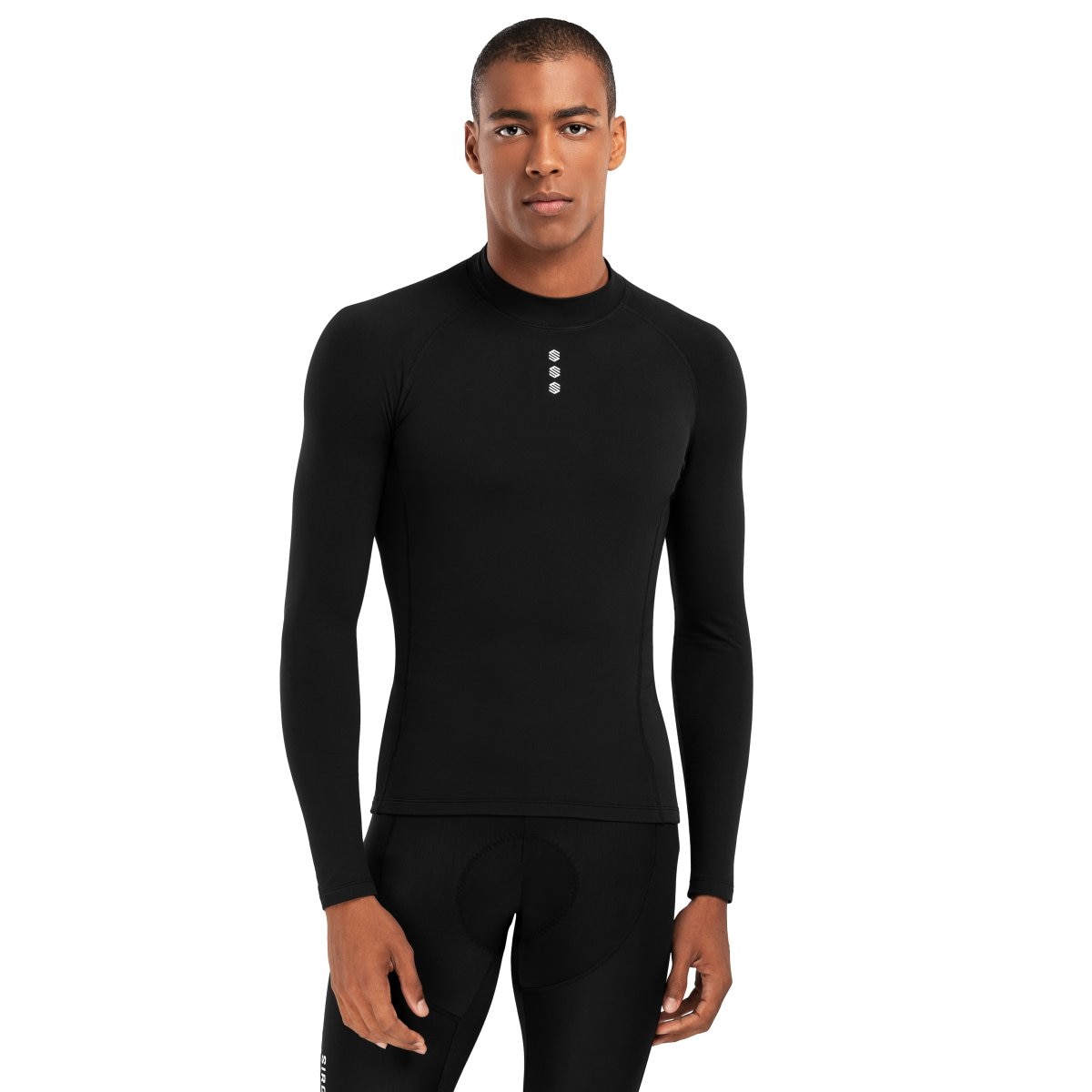Siroko Camiseta interior ciclismo de hombre Bled Negro