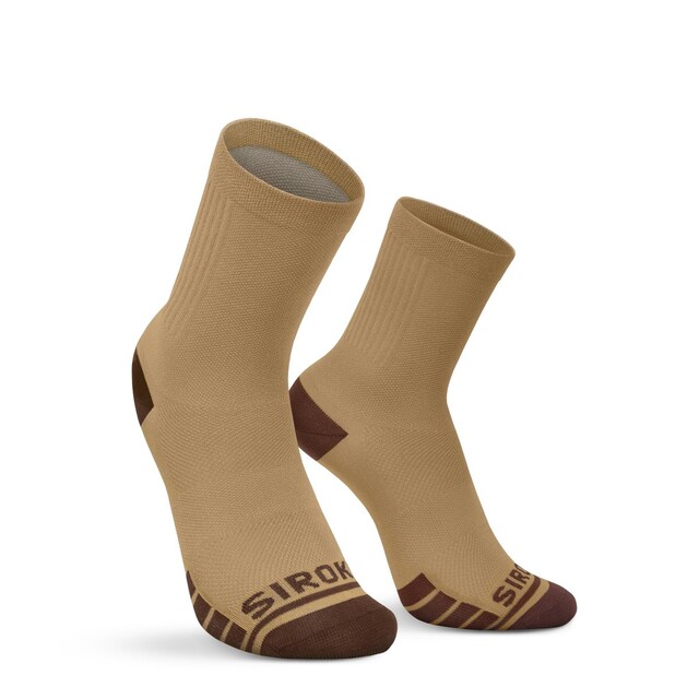 Imagen 0 de Calcetines de ciclismo gravel GS1 Mustard Siroko