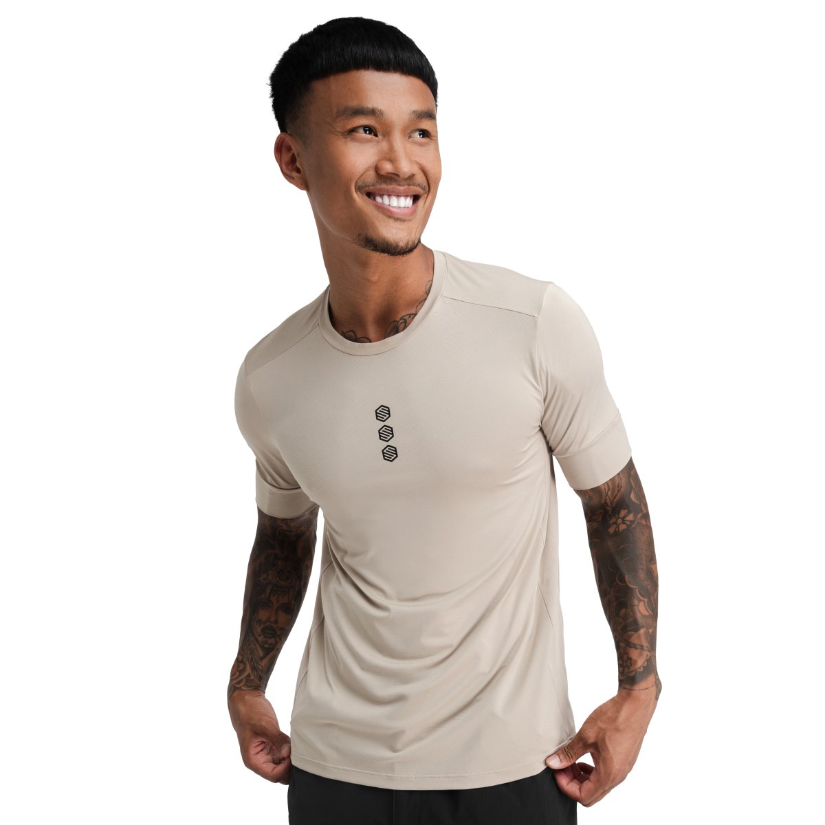Siroko Camiseta de gravel hombre Rojo