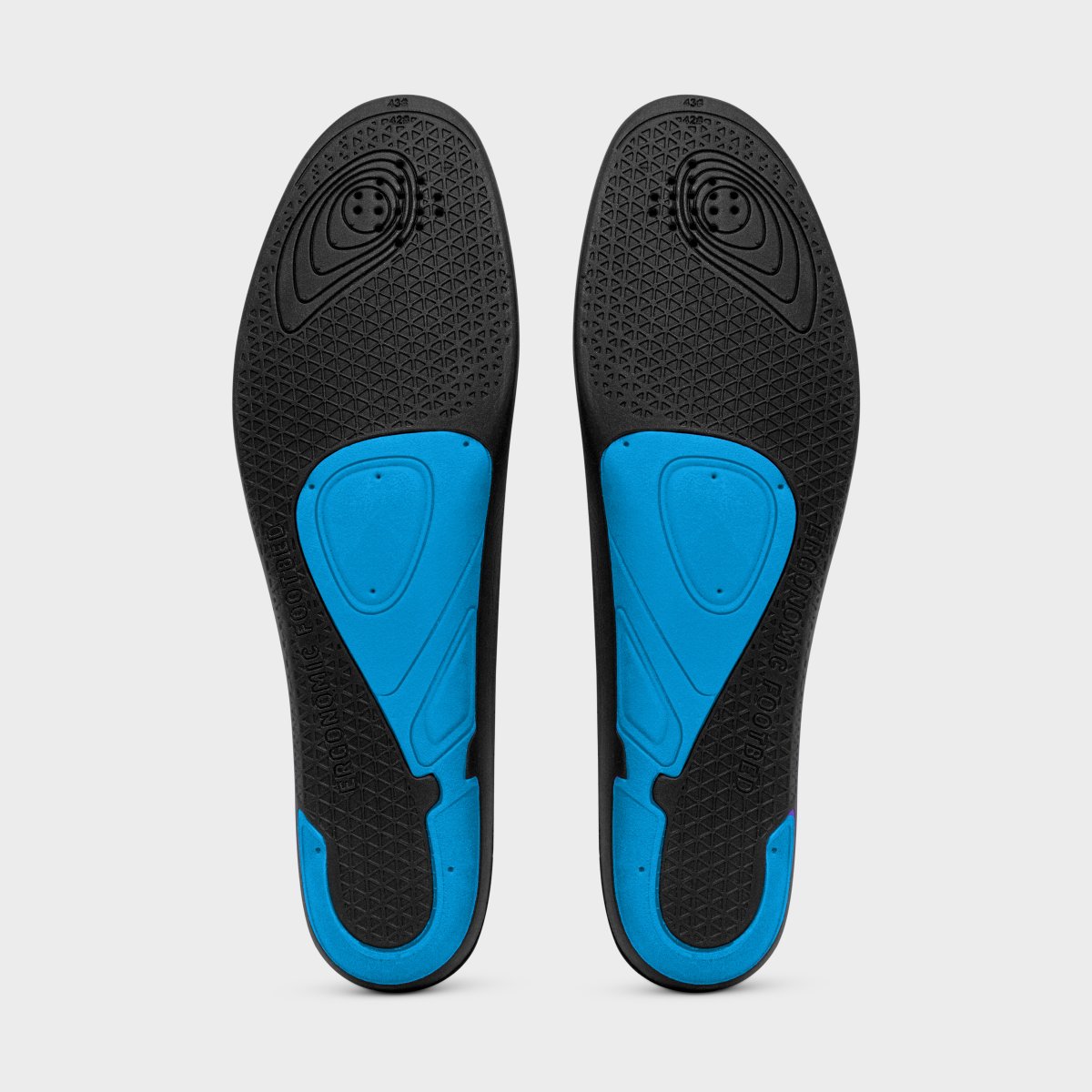 Imagen 2 de Plantillas zapatillas ciclismo unisex Grip Siroko - Azul Azul