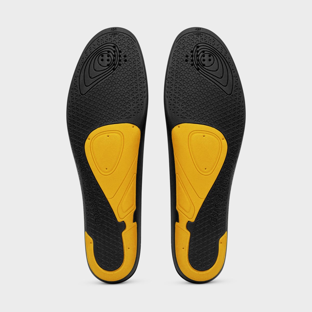 Imagen 2 de Plantillas zapatillas ciclismo unisex Grip Siroko - Amarillo Amarillo