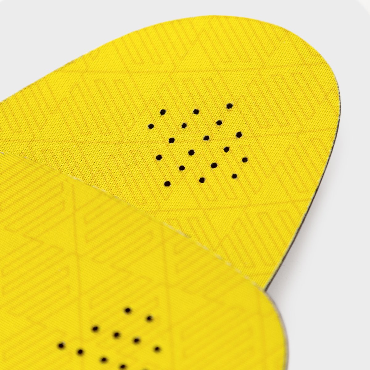 Imagen 4 de Plantillas zapatillas ciclismo unisex Grip Siroko - Amarillo Amarillo