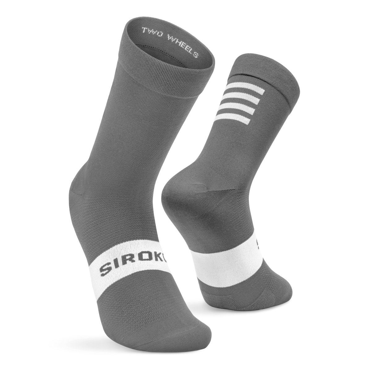 Calcetines de ciclismo S1 Siroko - Gris Gris-1