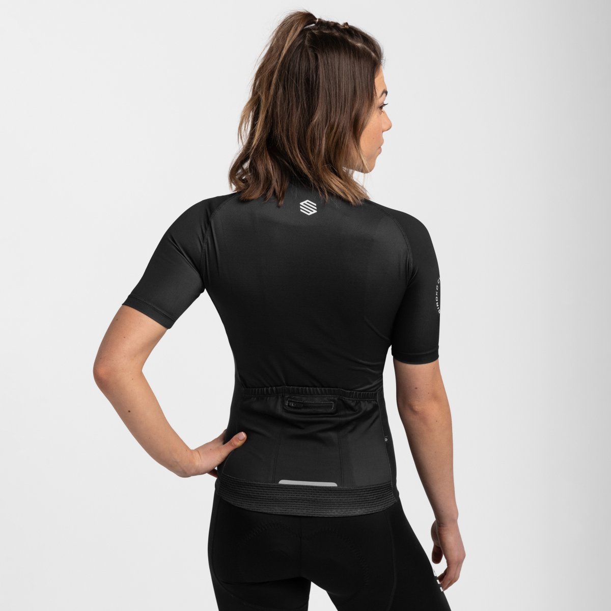 Maillot de manga corta mujer M2 Siroko - Negro Negro-2