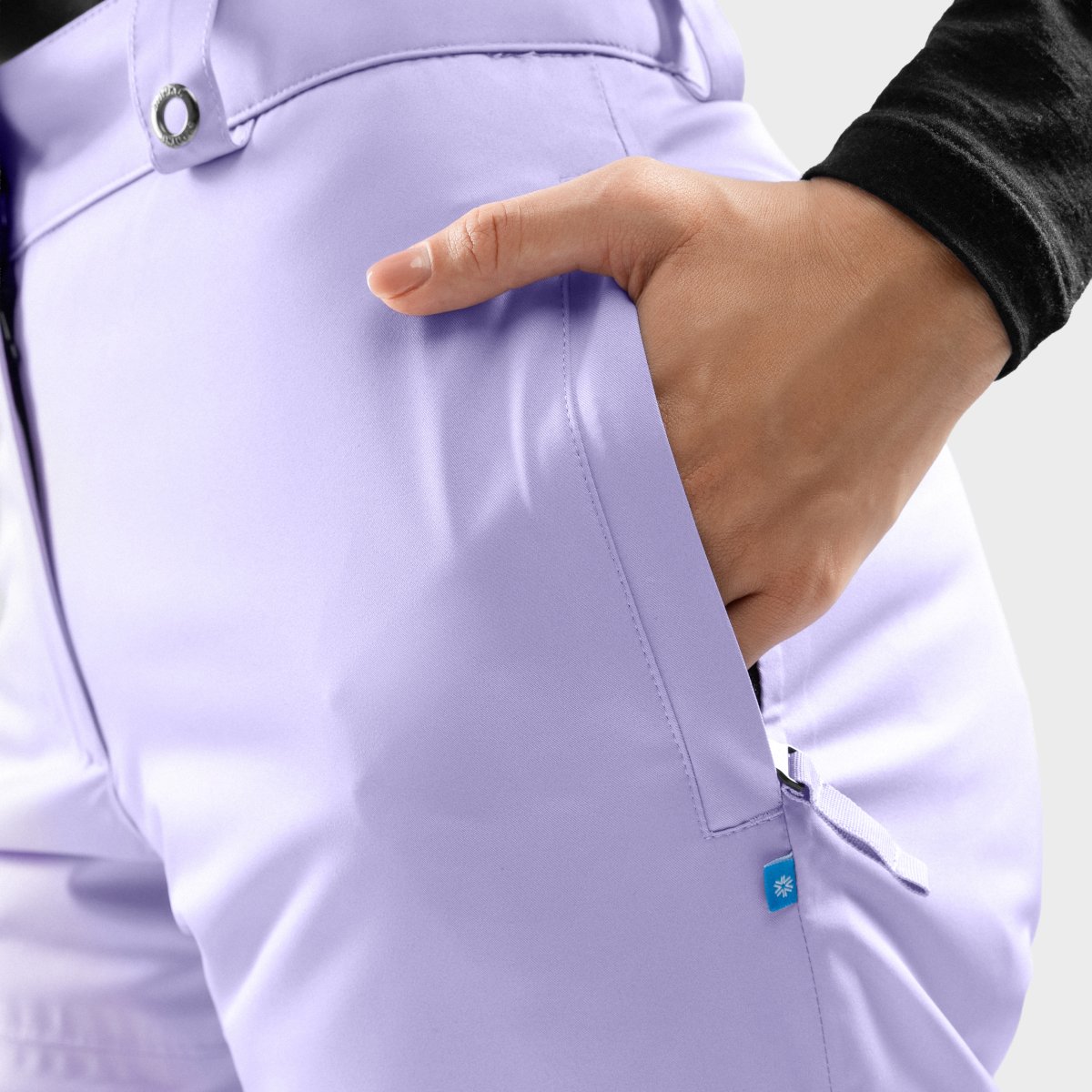 Pantalón de nieve mujer P1-W Siroko - Lila Lila-4