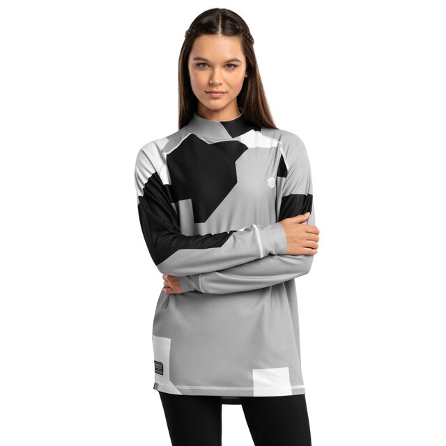 Imagen 0 de Camiseta interior térmica de mujer SLUSH-W Camo Siroko