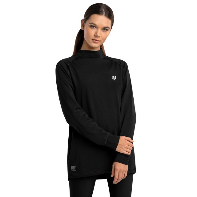 Imagen 0 de Camiseta interior térmica de mujer SLUSH-W Black Siroko