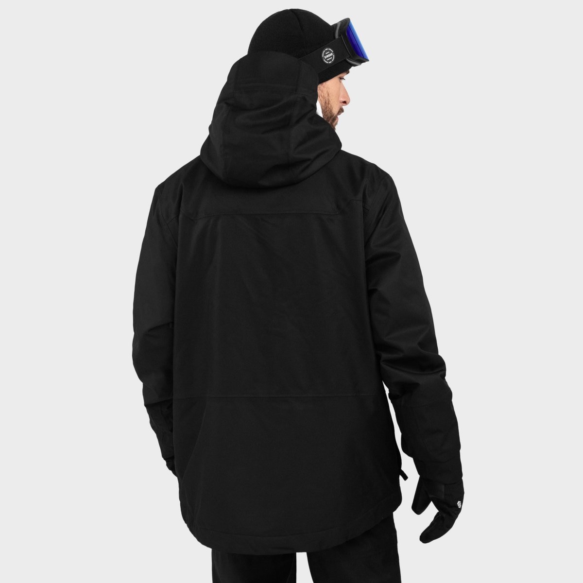 Imagen 2 de Chaqueta para snowboard/esquí hombre W4 Siroko - Negro Negro