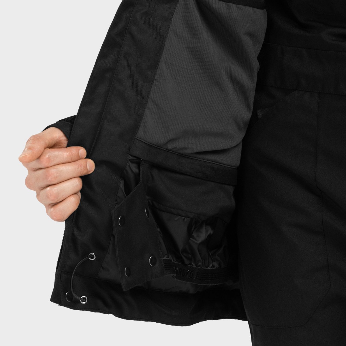 Imagen 6 de Chaqueta para snowboard/esquí hombre W4 Siroko - Negro Negro