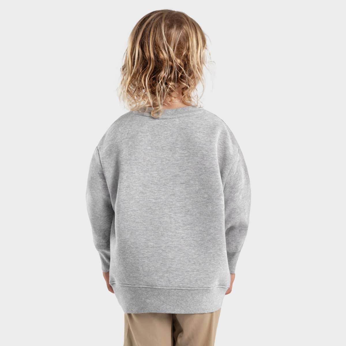 Sudadera de cuello redondo de niño Progress Siroko - Gris Gris-2