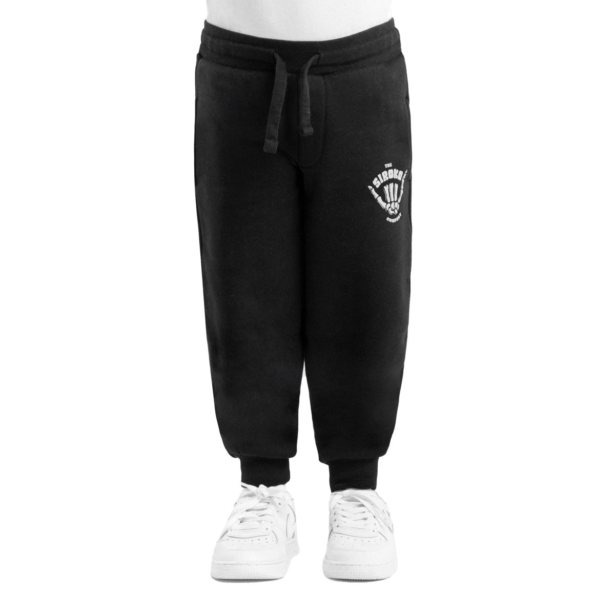 Siroko Pantalón de chándal de niño Rockstar Negro