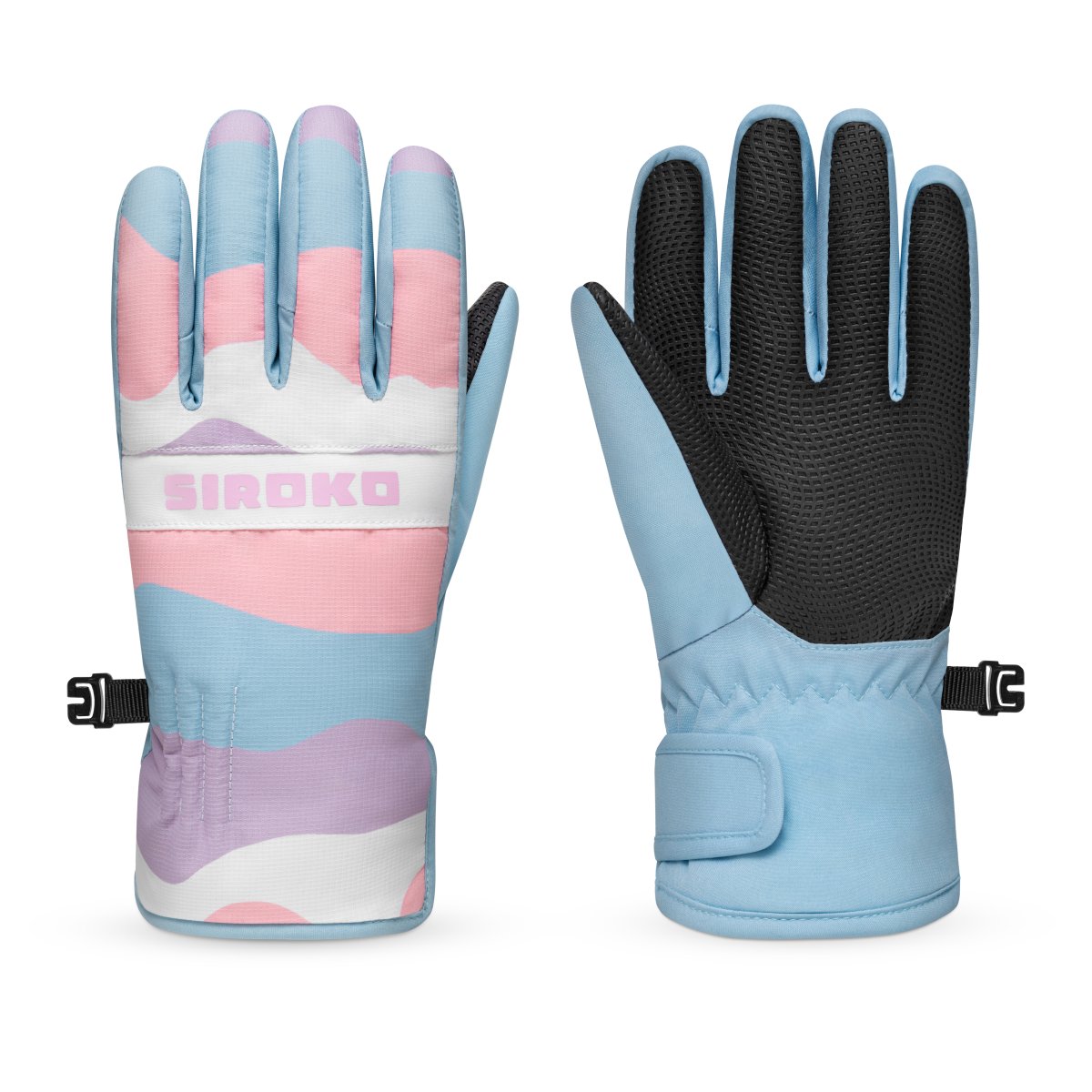 Imagen 0 de Guantes térmicos esquí niños Bubbles Siroko Multicolor
