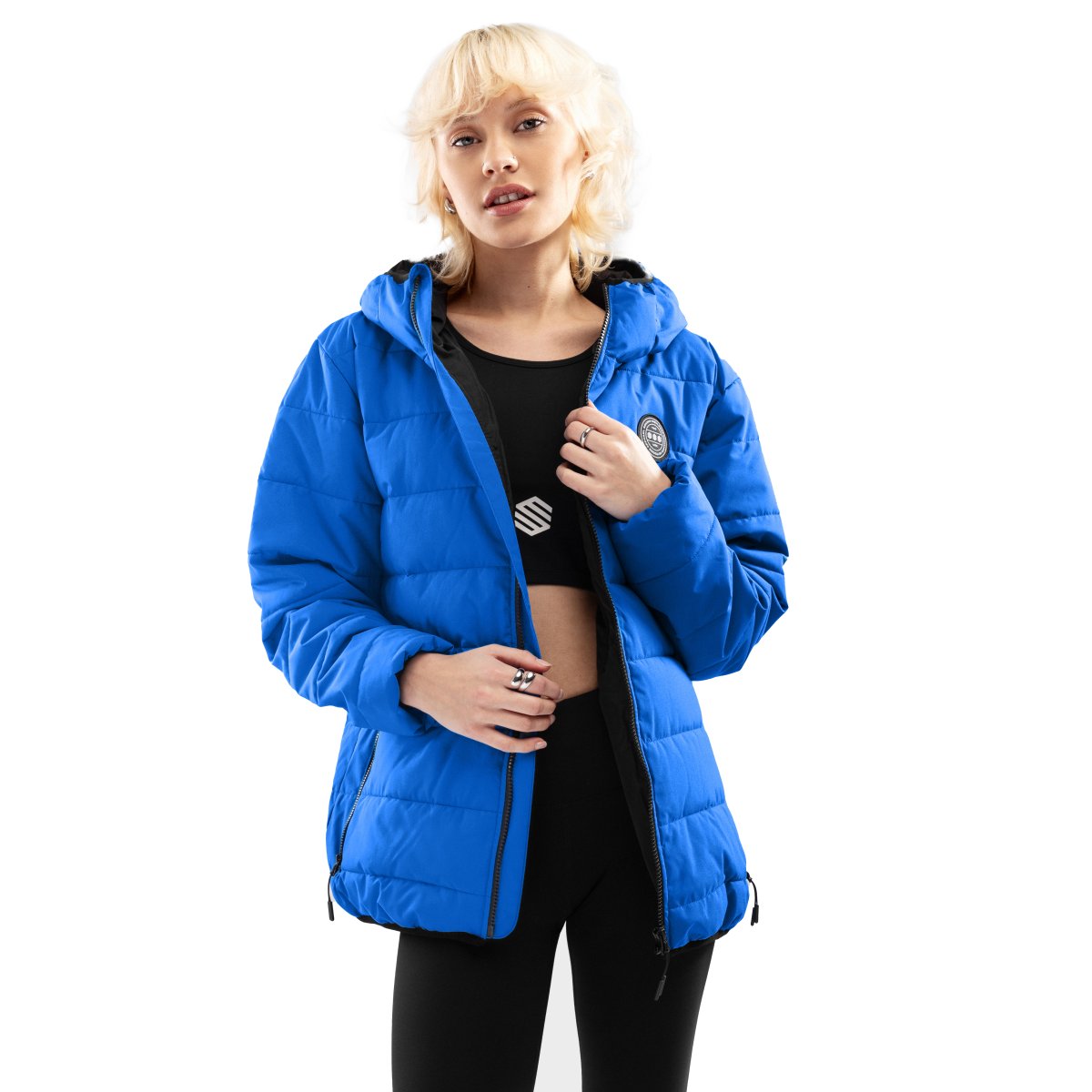 Siroko Chaqueta acolchada resistente al agua lifestyle mujer Globe-W Azul