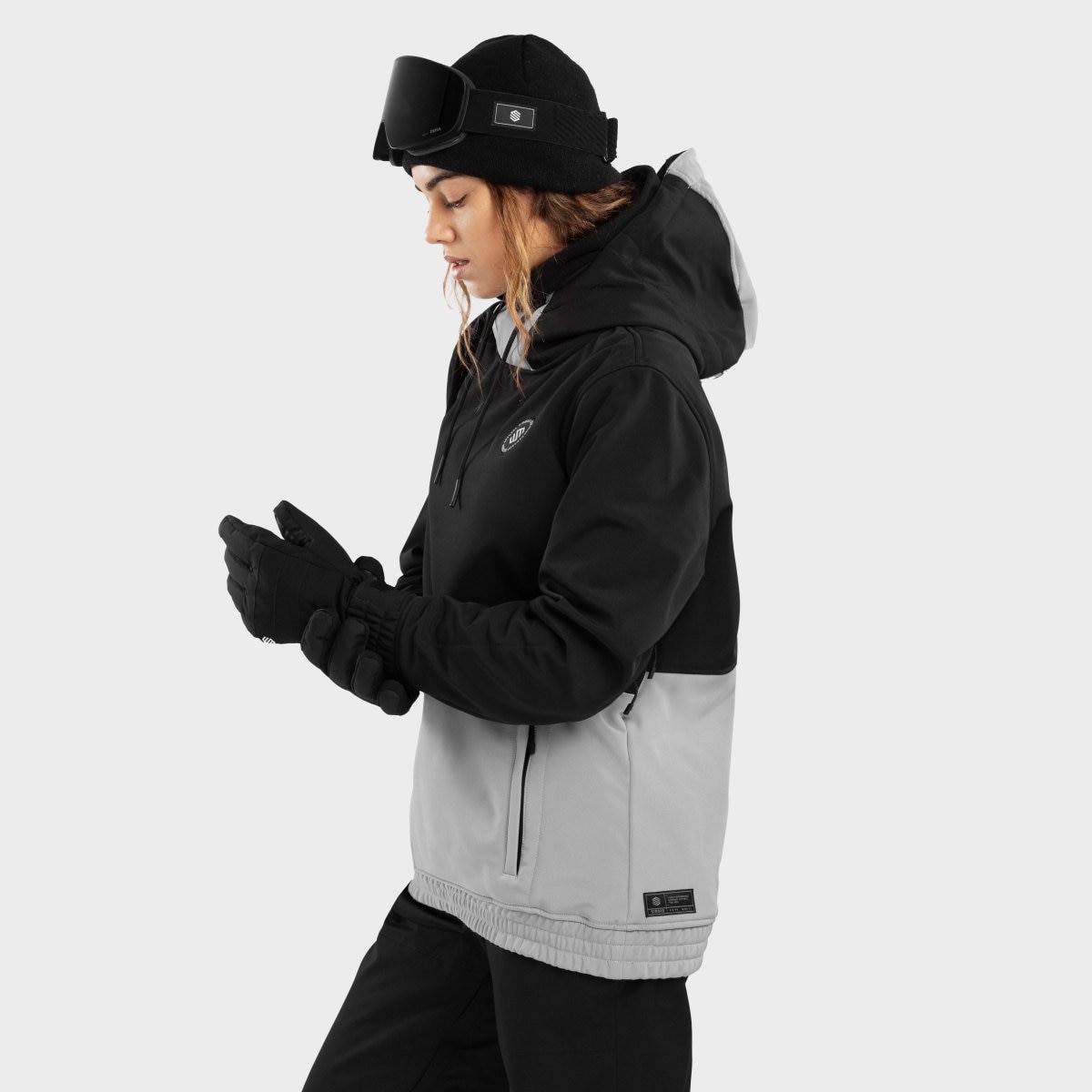 Chaqueta para snow y esquí de mujer W1-W Boardslide Siroko - Negro Negro-3