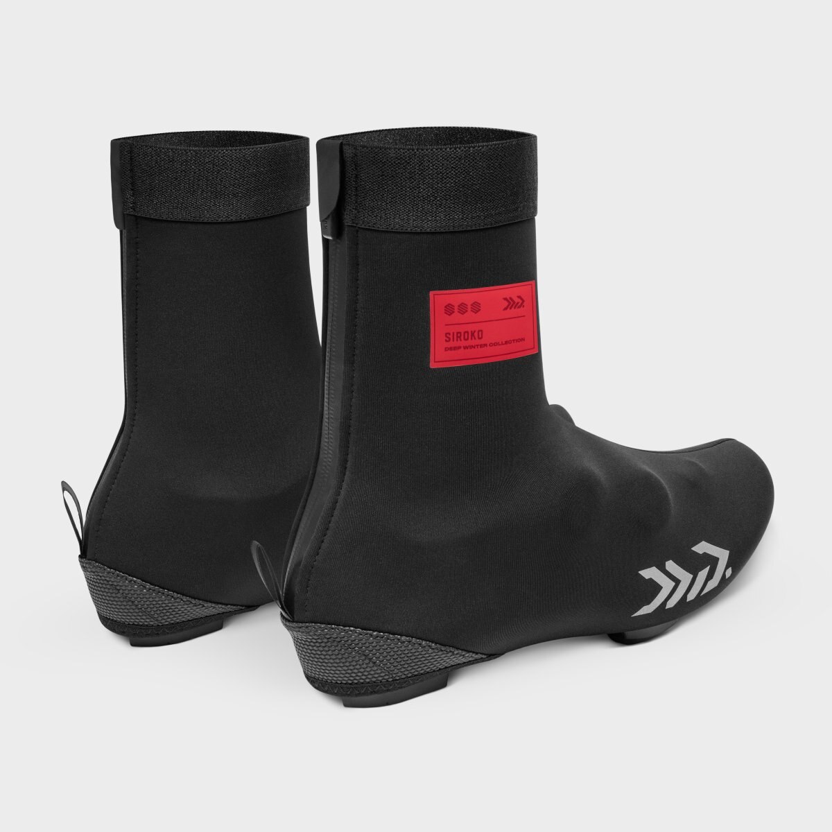 Cubrezapatillas ciclismo unisex DW Fairbank Siroko - Negro Negro-2