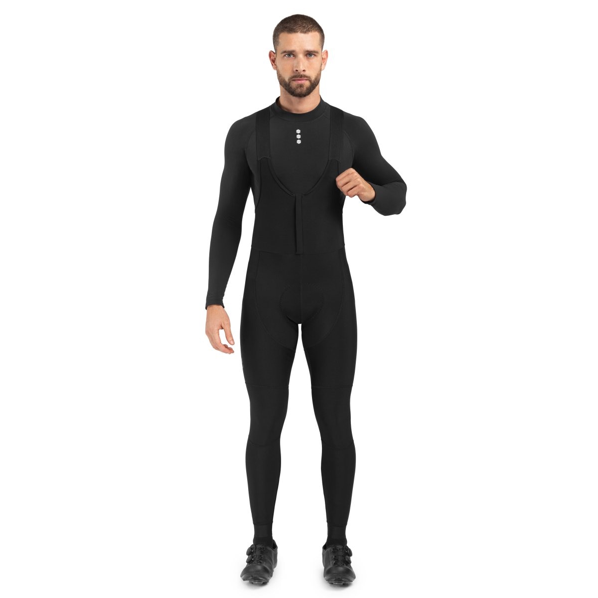 Siroko Culote largo ciclismo invierno de hombre DW Troms Negro