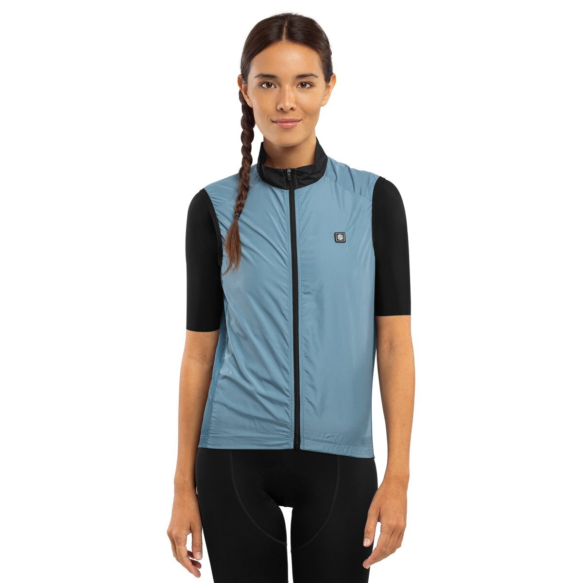 Imagen de Siroko V1-W Manghen Chaleco Cortavientos Ciclismo Mujer 🚴♀️ en OfertitasTOP
