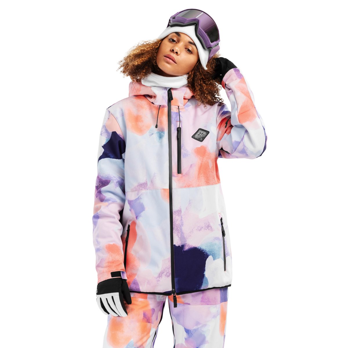 Chaqueta esquí y nieve mujer W2-W Chréa Siroko - Multicolor Multicolor-1