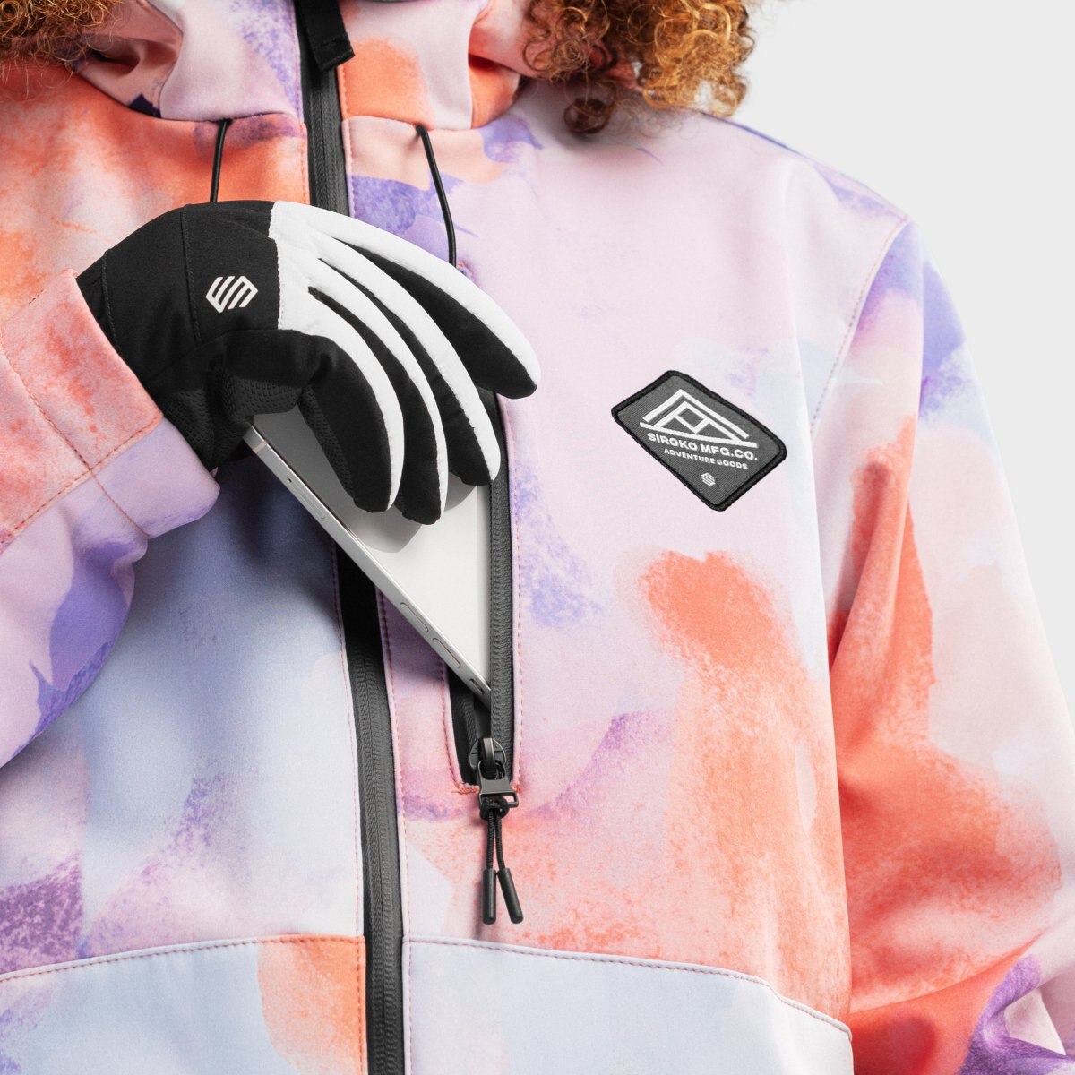 Chaqueta esquí y nieve mujer W2-W Chréa Siroko - Multicolor Multicolor-5