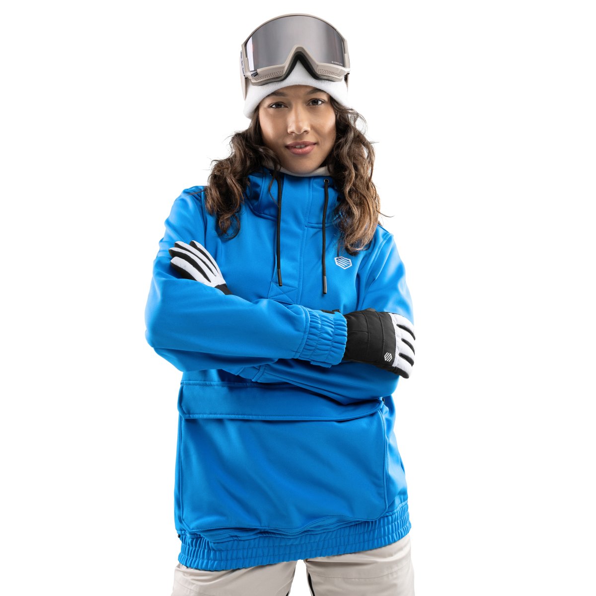 Siroko Chaqueta para snowboard/esquí mujer W3-W Azul eléctrico
