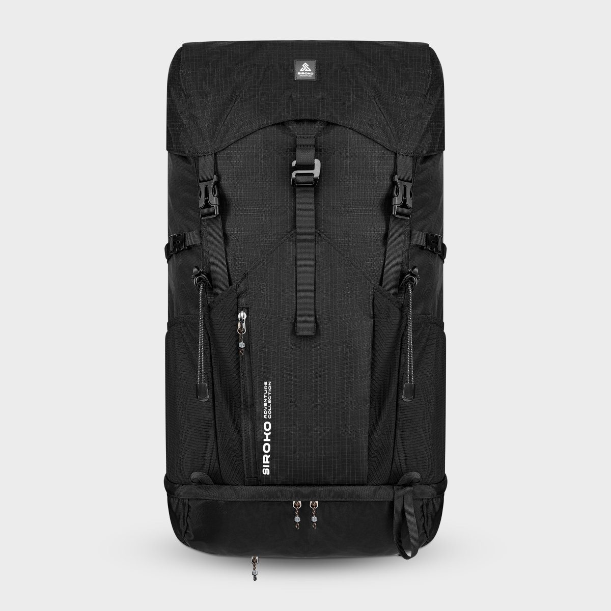 Mochila montaña 35L funda impermeable Weddell 35 Black Siroko - Negro Negro-3