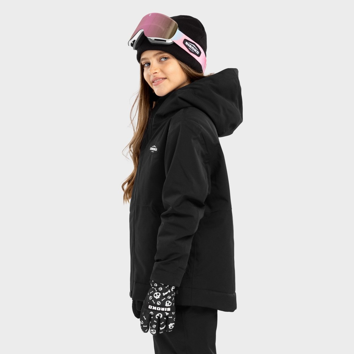 Chaqueta esquí y nieve niña KW1-G Rebel Siroko - Negro Negro-3
