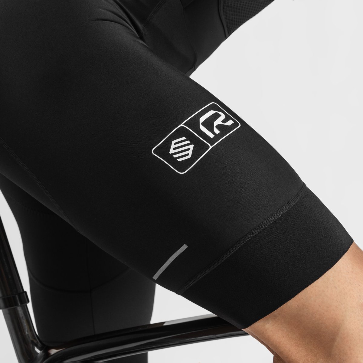 Culote corto reciclado ciclismo de hombre Malhao Siroko - Negro Negro-5