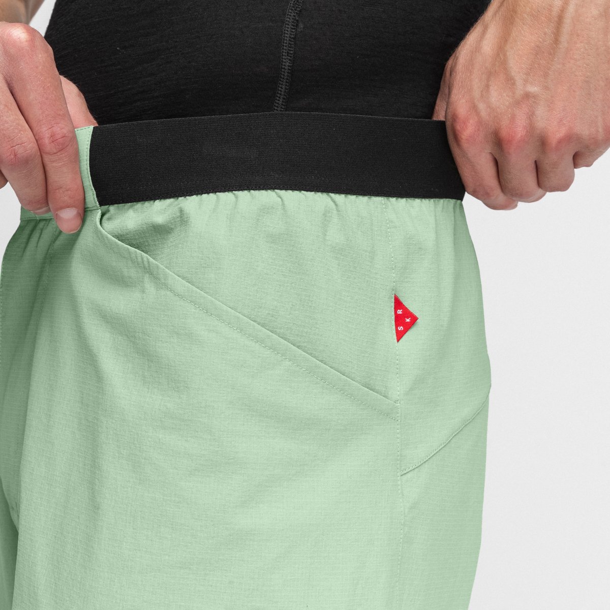 Bermuda gravel de hombre Gravel-Short Siroko - Verde claro Verde claro-5
