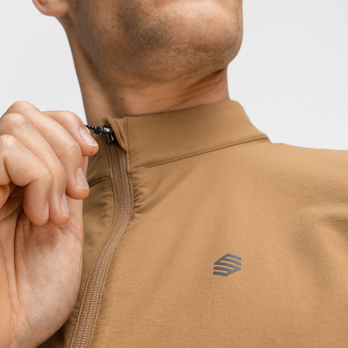 Chaqueta de lluvia golf hombre Muirfield Siroko - Mostaza Mostaza-4