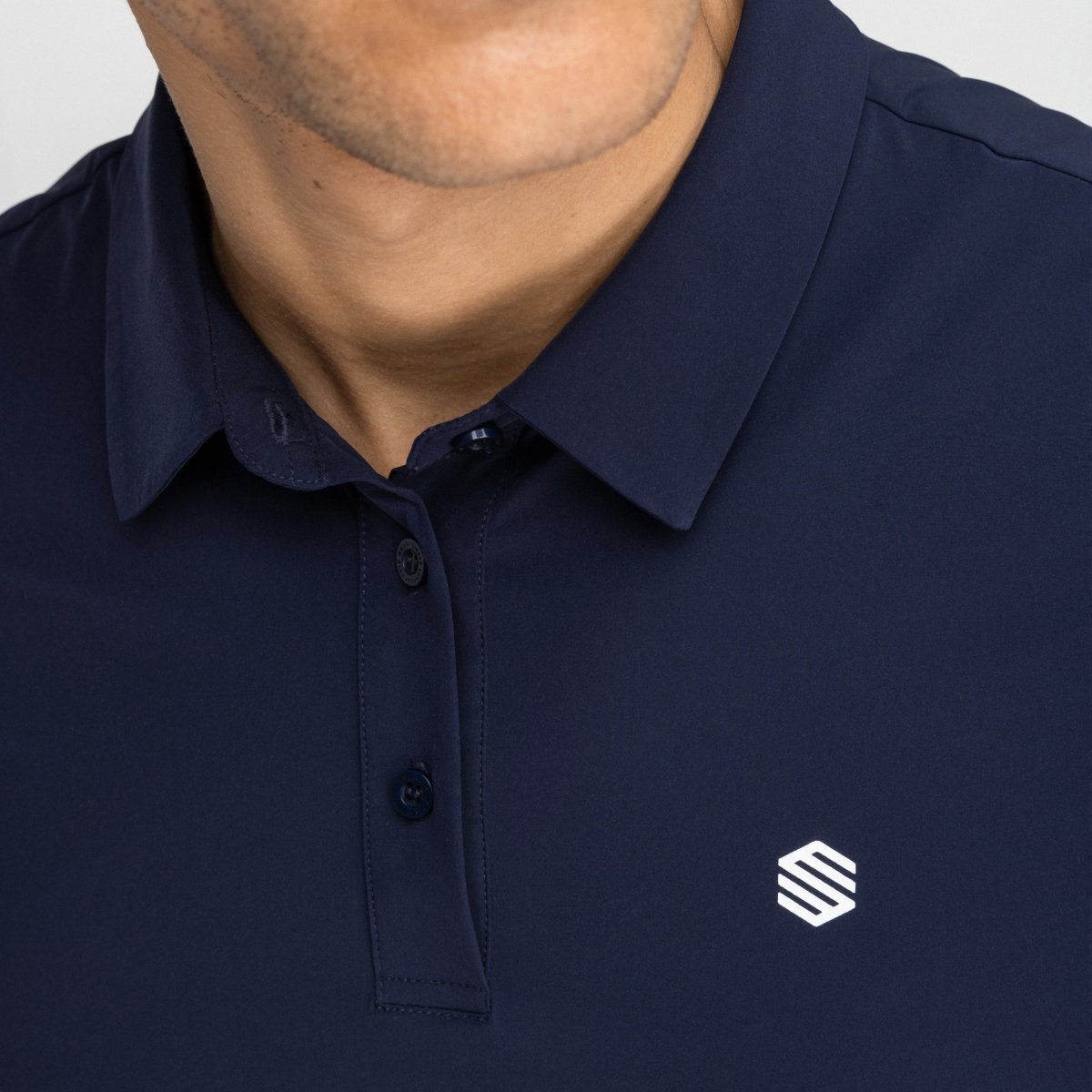 Polo técnico golf hombre Birkdale Siroko - Azul marino Azul marino-5