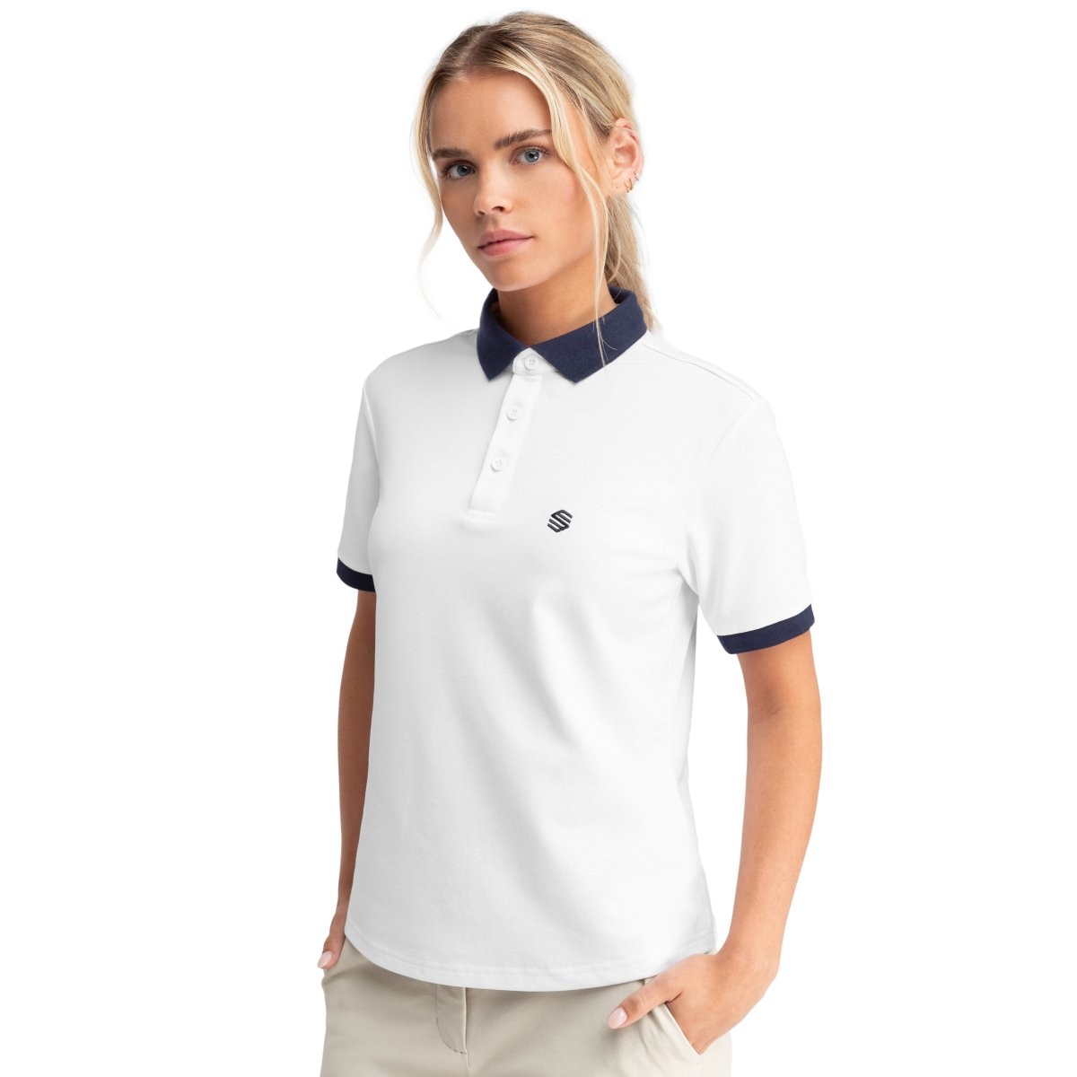 Polos pique blanco online