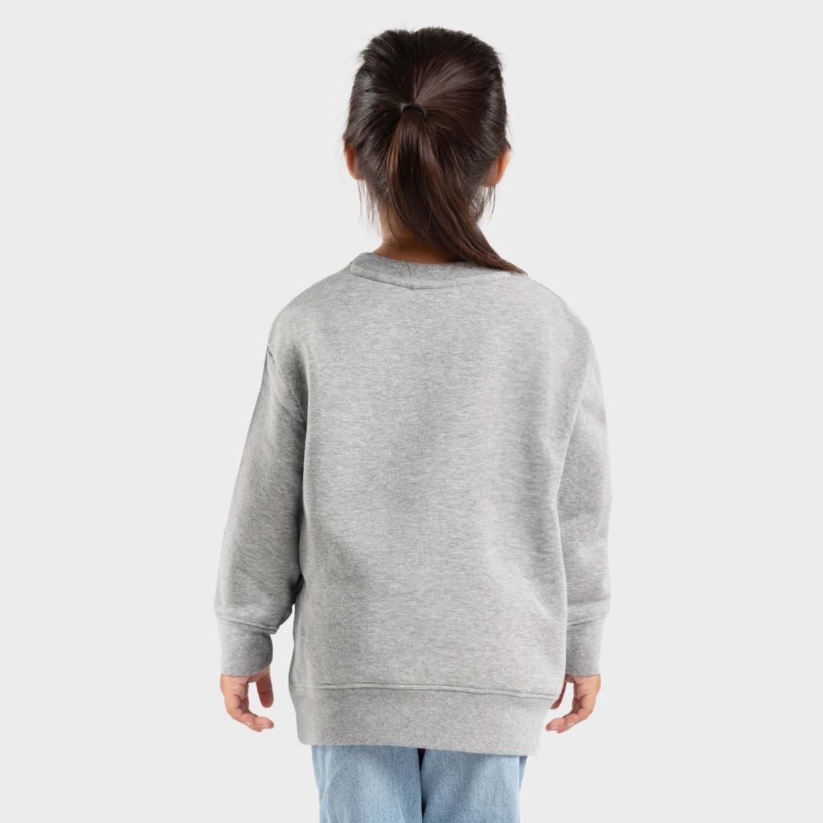 Sudadera de cuello redondo de niña Progress-G Siroko - Gris Gris-2