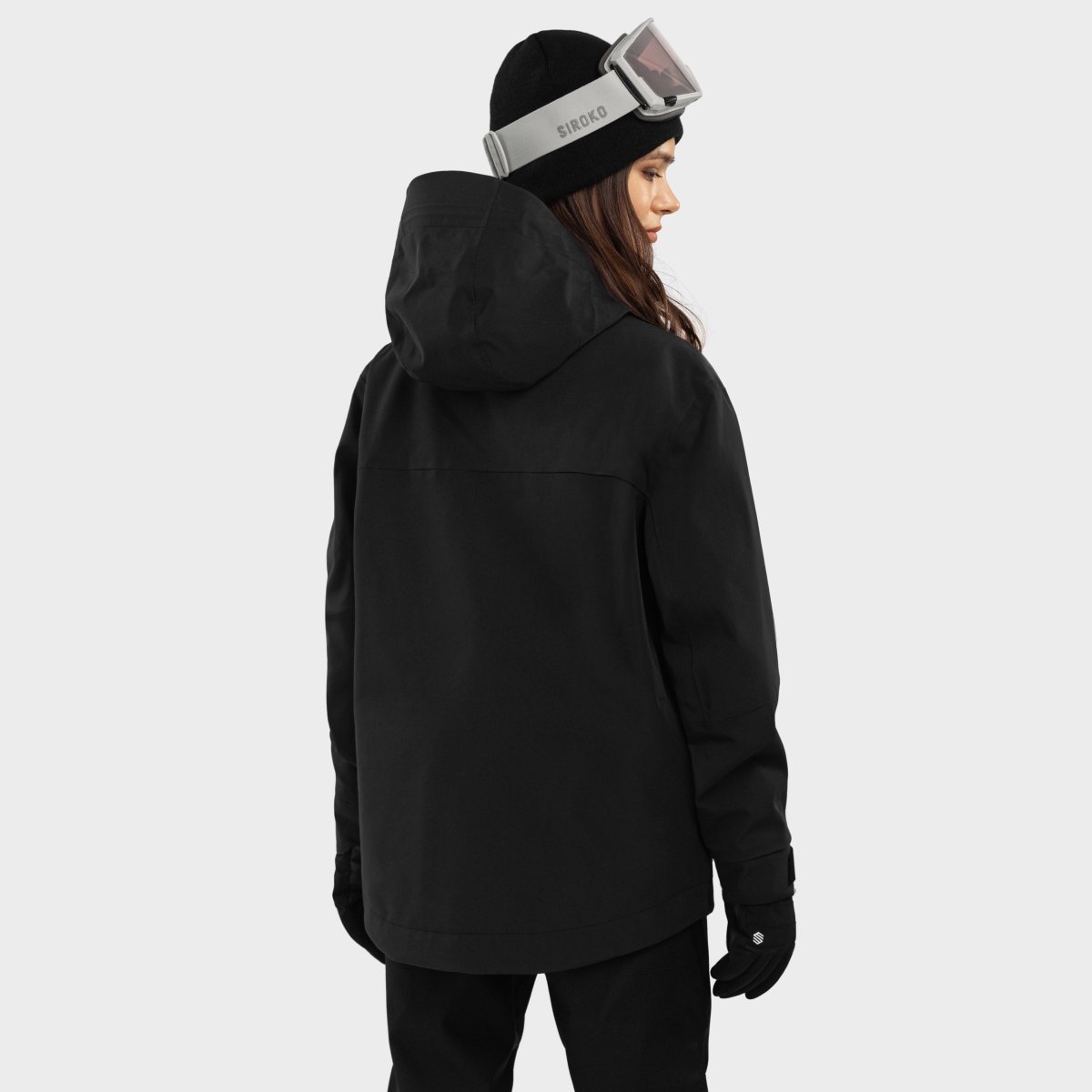 Chaqueta para snow y esquí de mujer W5-W Nix Siroko - Negro Negro-2