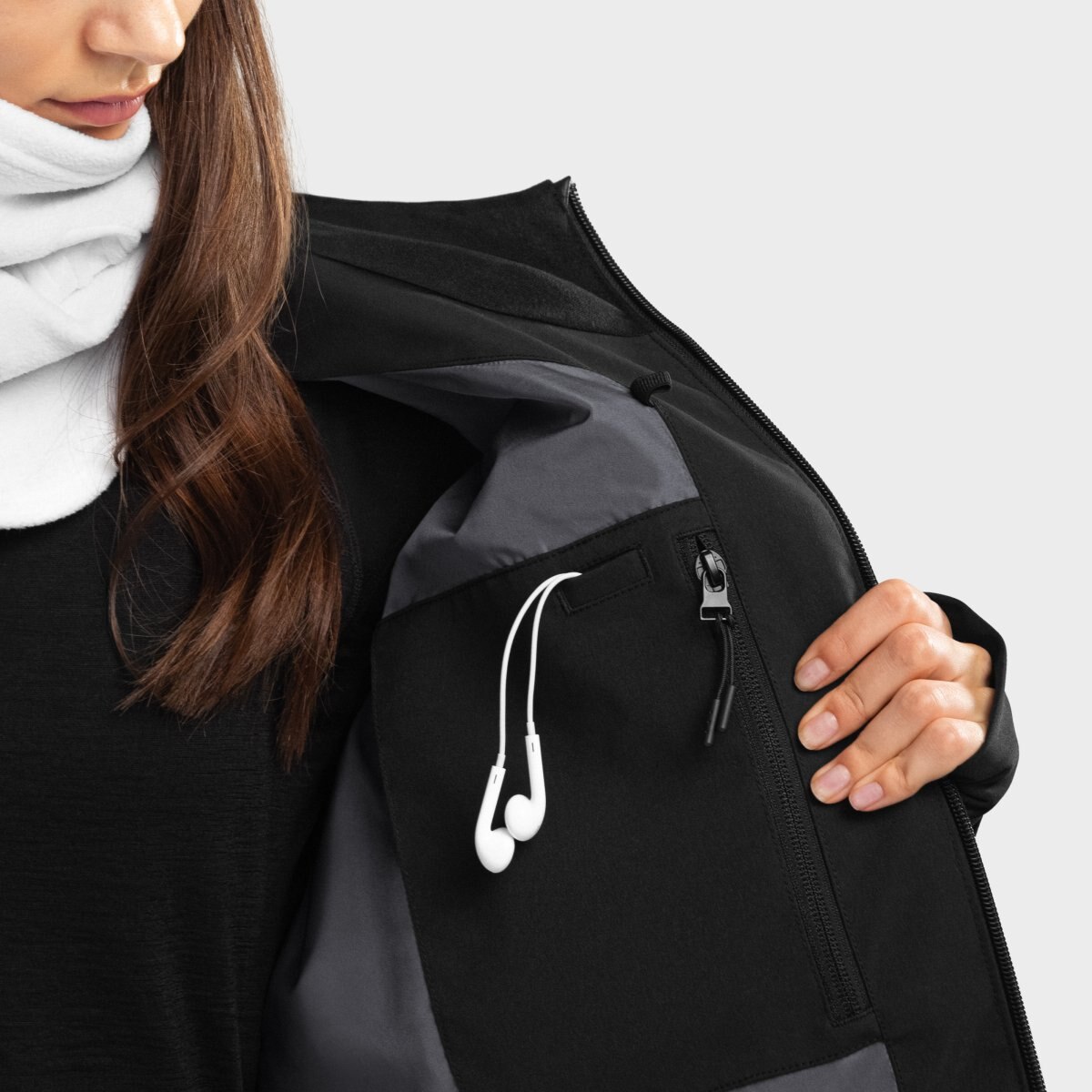 Chaqueta para snow y esquí de mujer W5-W Nix Siroko - Negro Negro-5