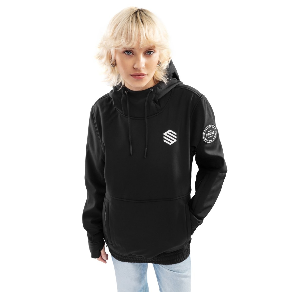 Siroko Chaqueta lifestyle para de mujer W1-W Skywalk LF Negro