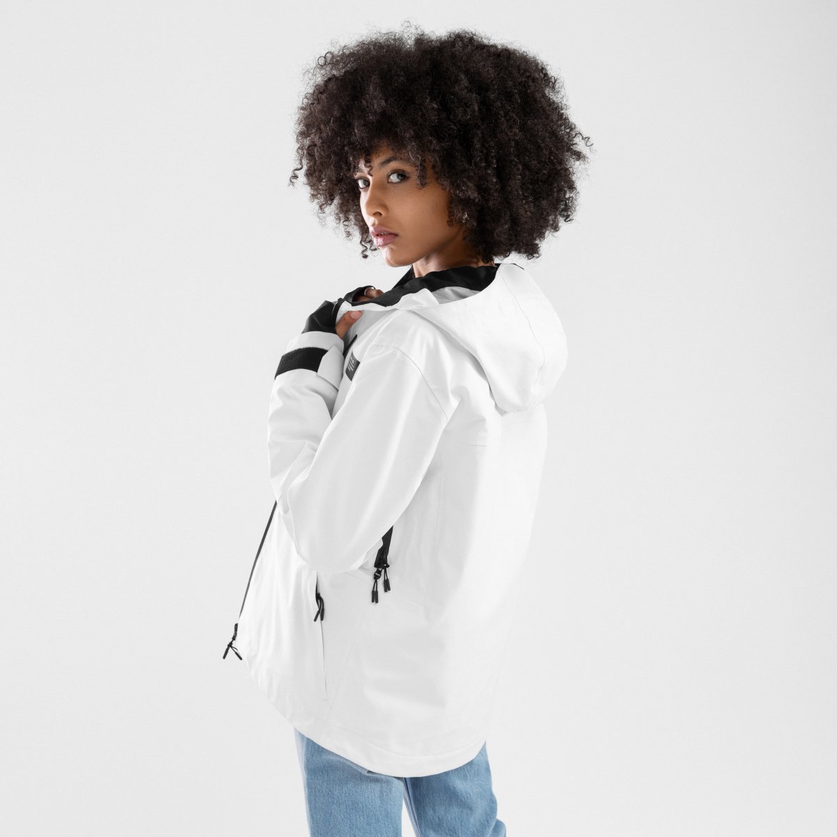 Chaqueta de mujer W5-W Megeve LF Siroko Blanco Blanco-2
