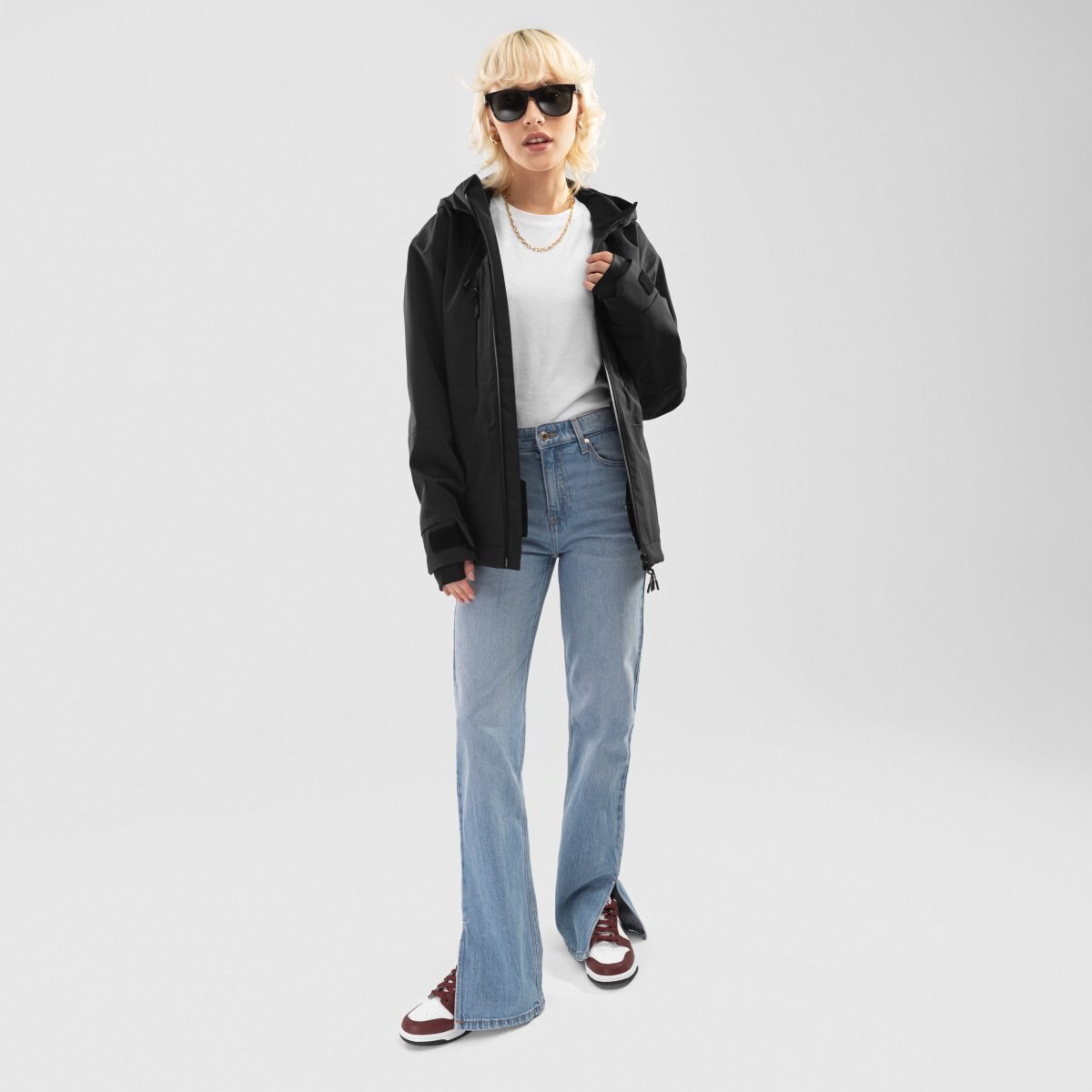 Chaqueta de mujer W5-W Nix LF Siroko - Negro Negro-3