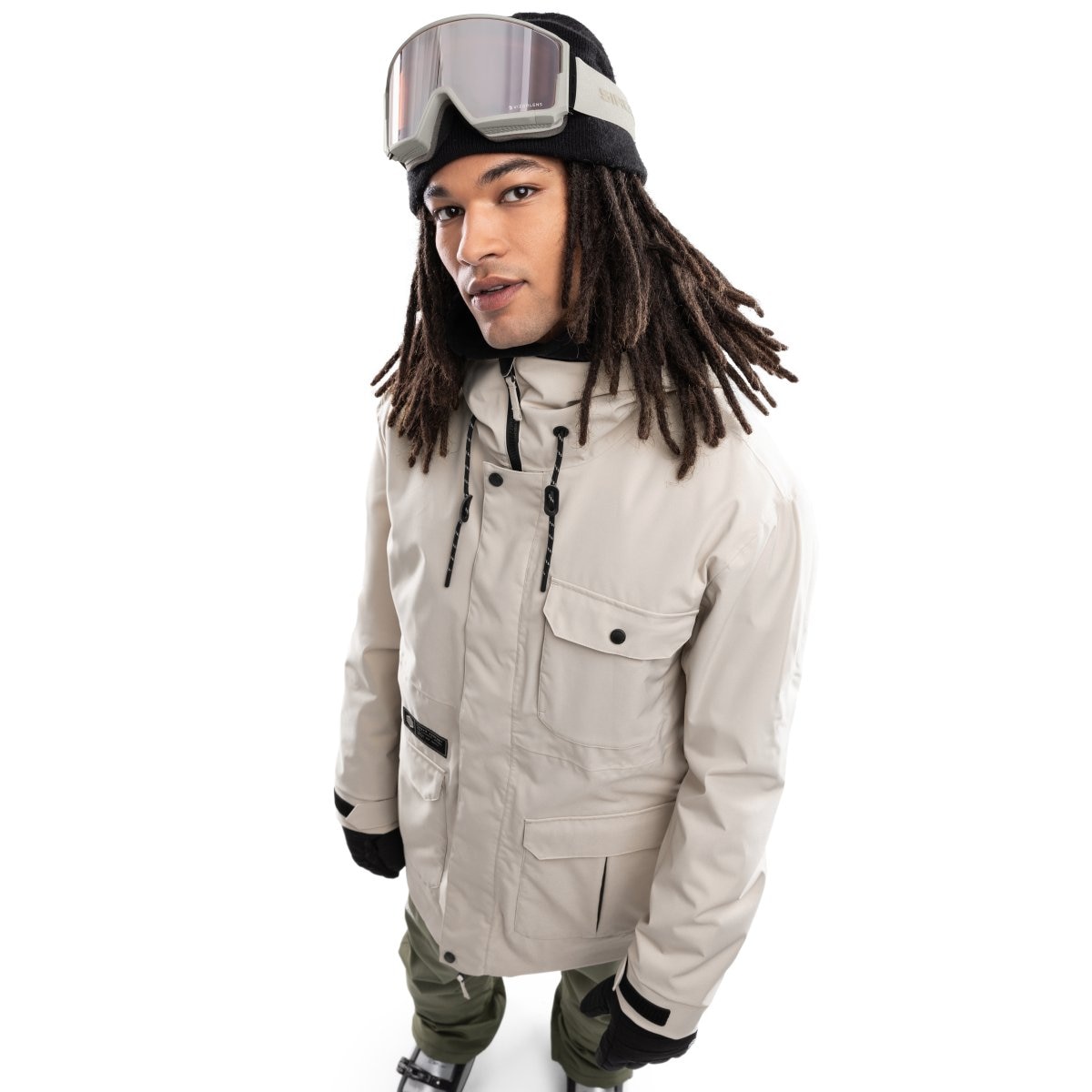 Siroko Chaqueta para snow y esquí premium de hombre Ultimate Astun Marrón