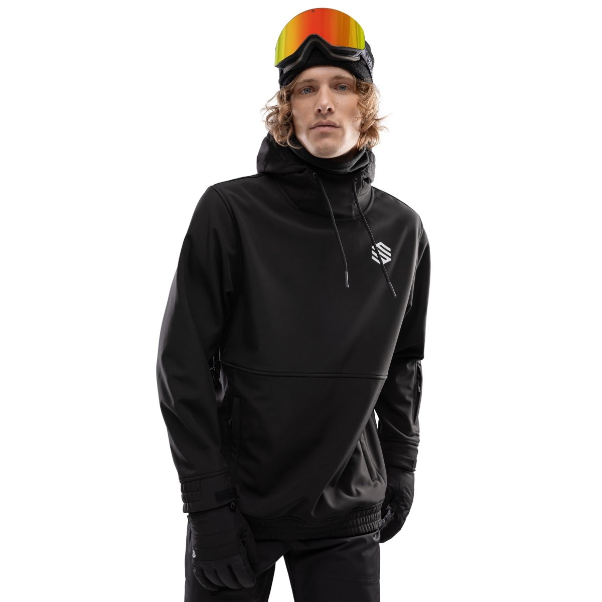 Siroko Chaqueta para snowboard/esquí hombre W1 Blanco / Negro