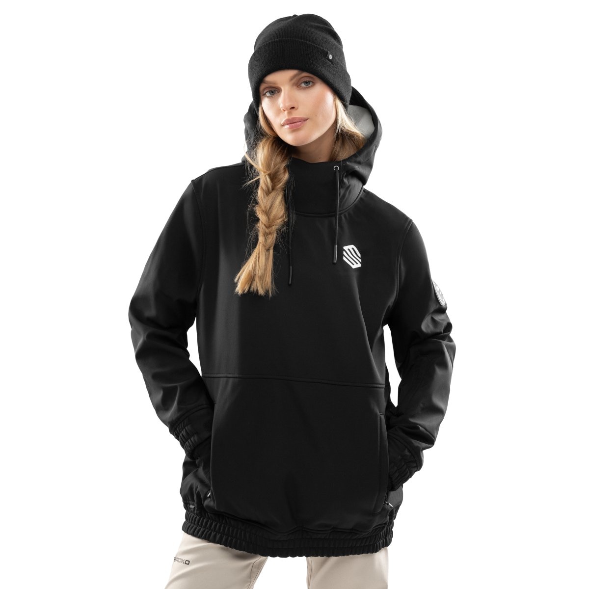 Chaqueta para snowboard/esquí mujer W1-W Siroko - Negro Negro-1