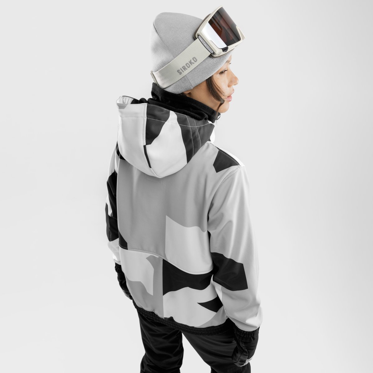 Imagen 2 de Chaqueta para snowboard/esquí mujer W1-W Siroko - Gris Gris