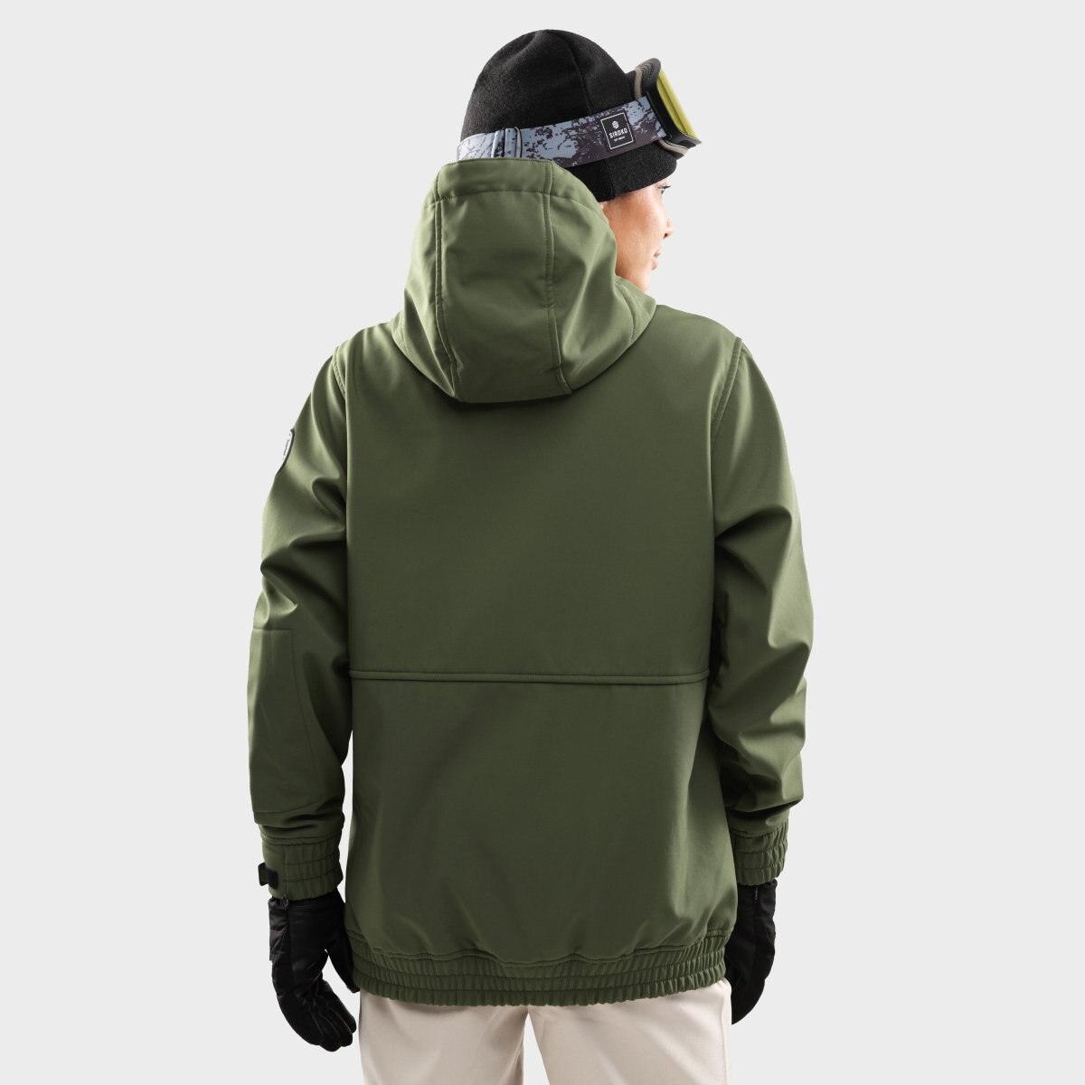 Chaqueta para snowboard/esquí mujer W1-W Siroko - Verde oscuro Verde oscuro-2