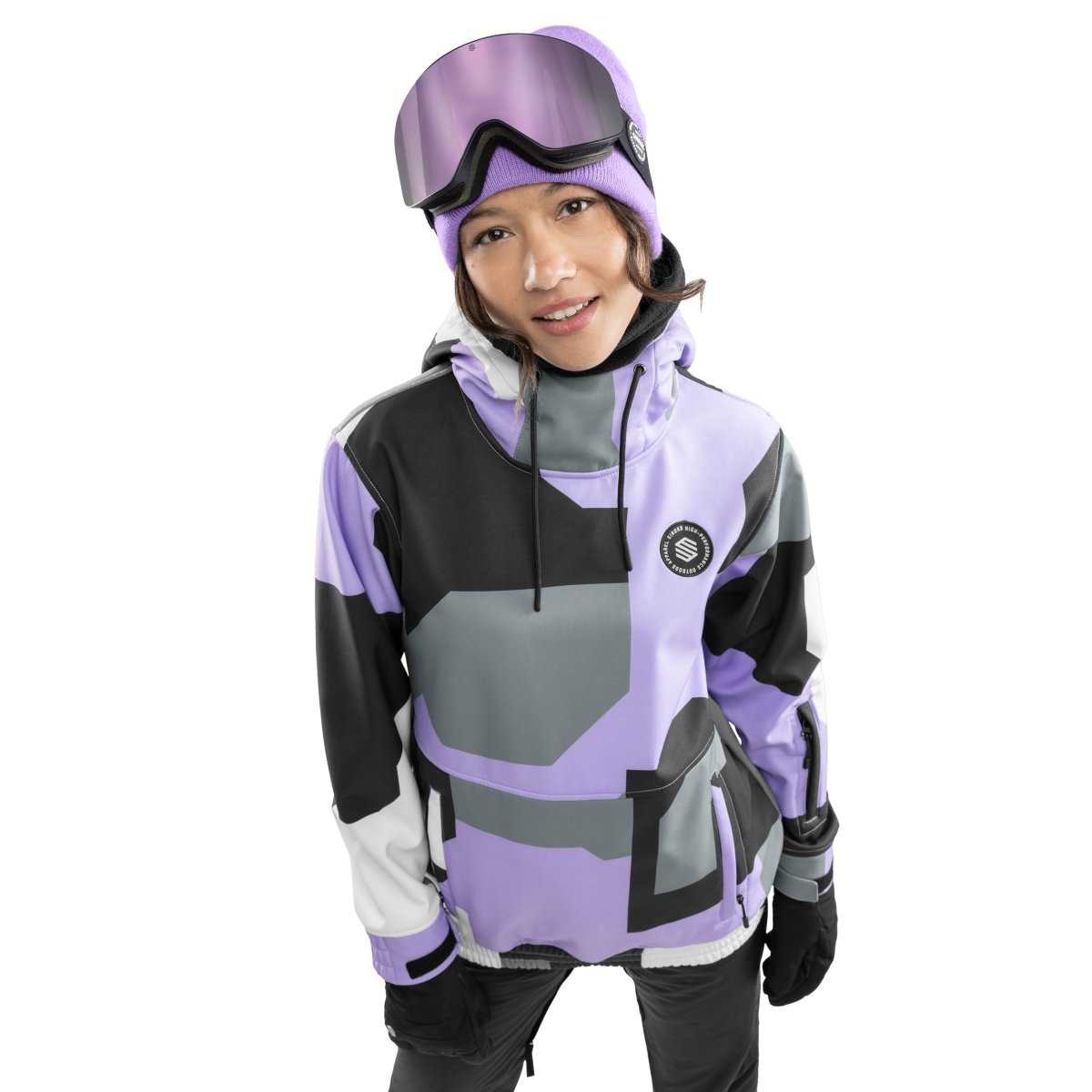 Siroko Chaqueta para snowboard/esquí mujer W1-W Rosa