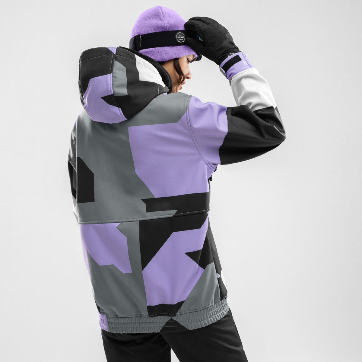 Imagen 2 de Chaqueta para snowboard/esquí mujer W1-W Siroko - Rosa Rosa