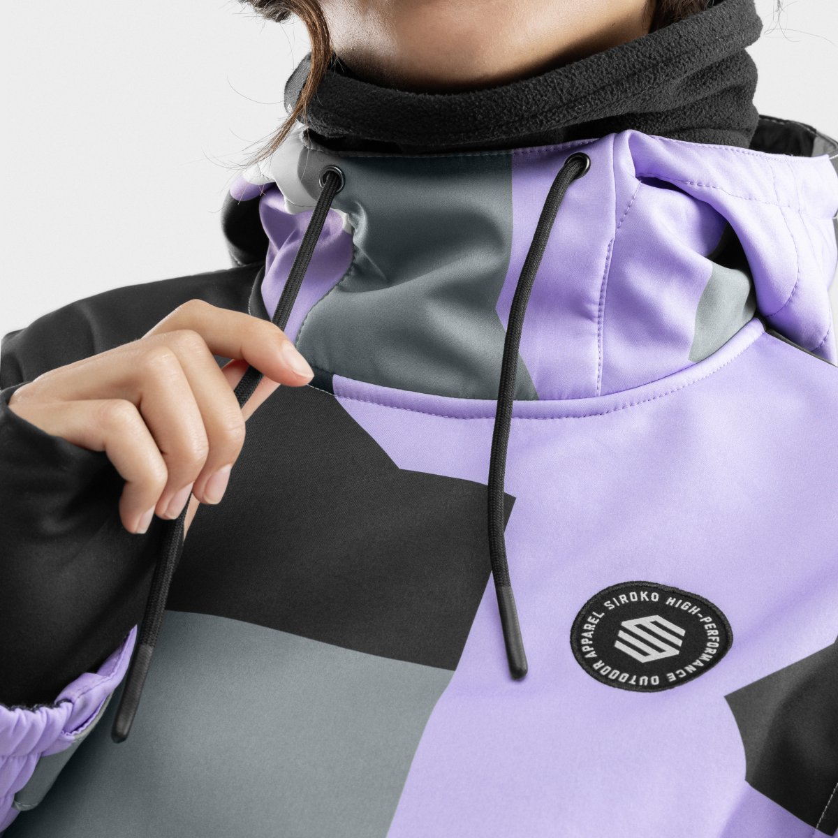 Imagen 5 de Chaqueta para snowboard/esquí mujer W1-W Siroko - Rosa Rosa