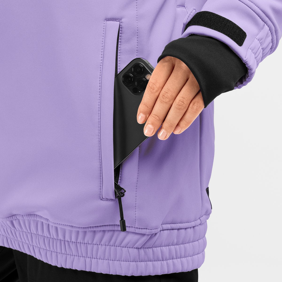 Chaqueta para snowboard/esquí mujer W1-W Siroko - Violeta Violeta-4