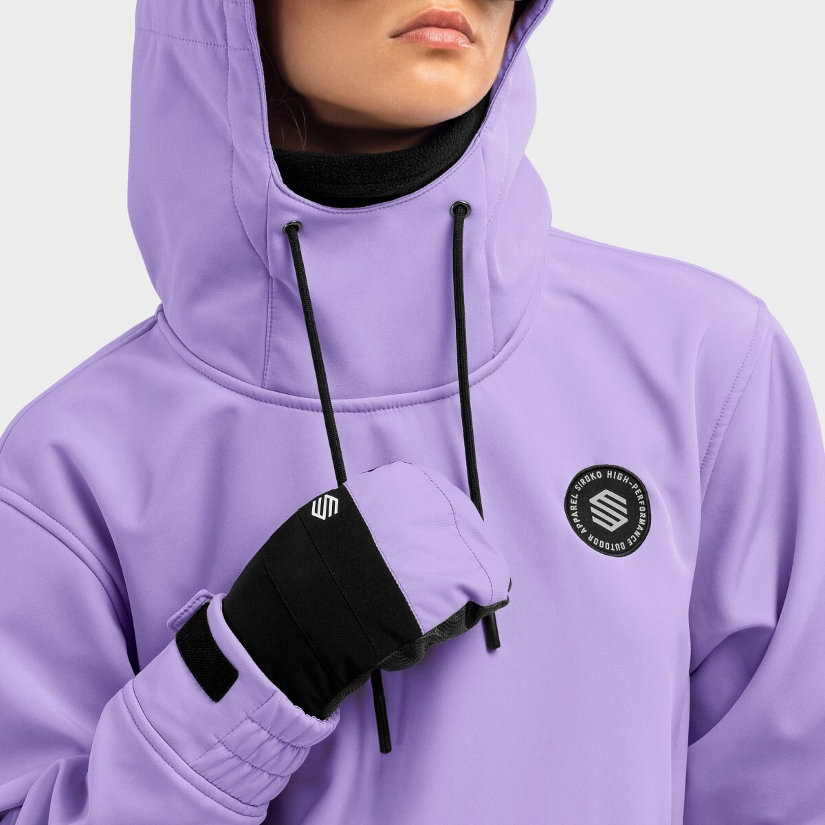 Chaqueta para snowboard/esquí mujer W1-W Siroko - Violeta Violeta-5