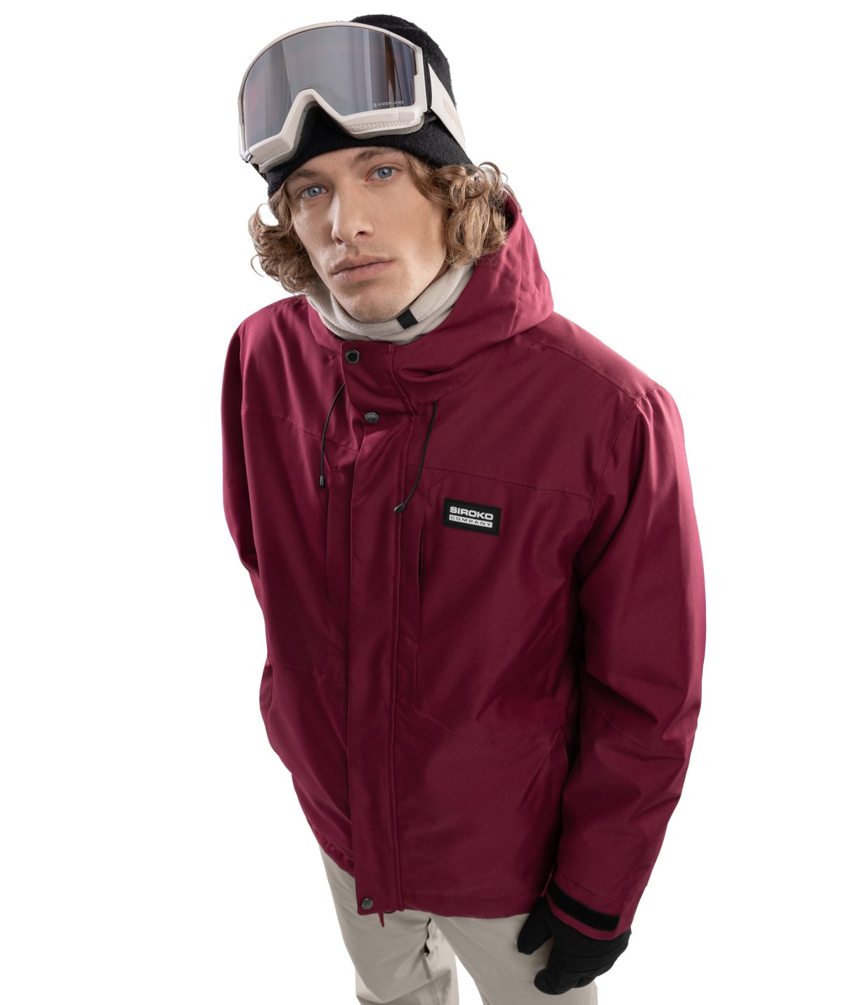 Chaqueta para snow y esquí de hombre W4 Russet Siroko