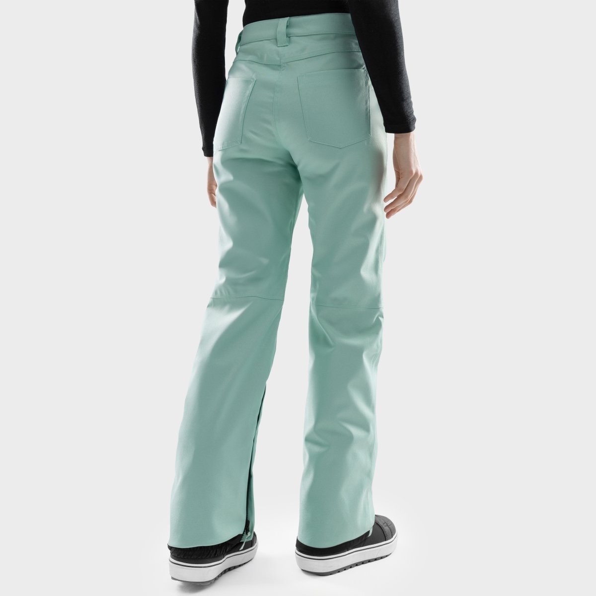 Pantalón de nieve hardshell mujer P2-W Siroko - Verde claro Verde claro-2